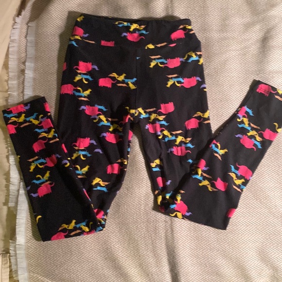 Lularoe Tween Leggings EUC - Picture 1 of 3